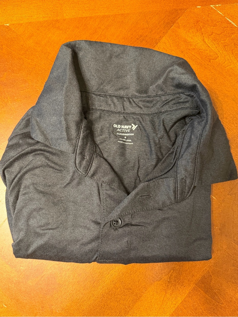 Old Navy Black Active CloudMotion Polo